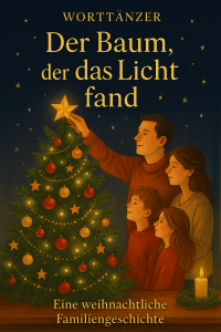 Erleben Sie die magische Familiengeschichte 'Der Baum, der das Licht fand' – ein Advent voller Traditionen und Aufregung.